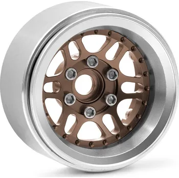 RC náhradní díl Kavan 1.9'' Hliníkové beadlock disky offset -10 mm pro 1/10 crawler/expedice bronzové - 2 ks - expresní doprava