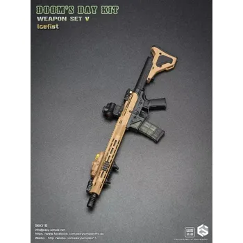 Doplněk k figurce Zbraň pro 1/6 figurky Doom's Day Kit Weapon Set V Icefist (Beige)