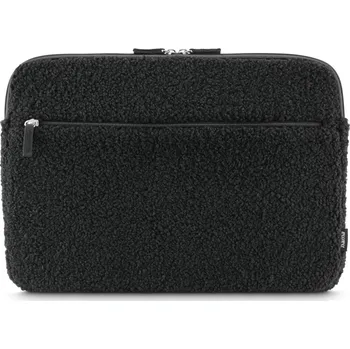 brašna na notebook Hama Cozy, obal na notebook, 14,1-15,6" (36-40 cm), huňatý, přední kapsa, černý