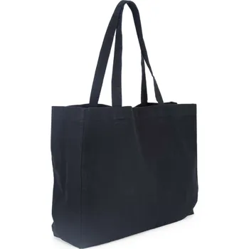 Městský batoh Kimood Velká plátěná taška 26 l černá