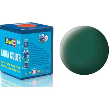 Modelářská barva Barva Revell akrylová matná mořská zelená (sea green mat) - 18 ml Barva Revell akrylová matná mořská zelená (sea green mat)