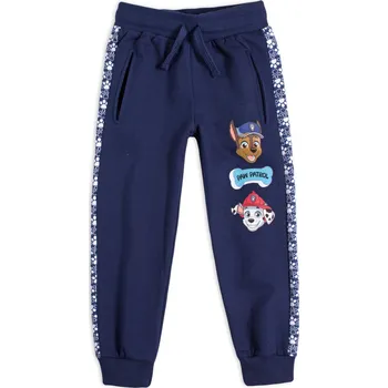 PAW PATROL Chlapecké tepláky TLAPKOVÁ PATROLA TLAPKY modré Velikost: 98