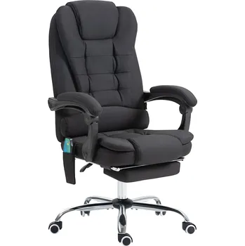 Kancelářské křeslo VINSETTO se šestibodovou masáží černá