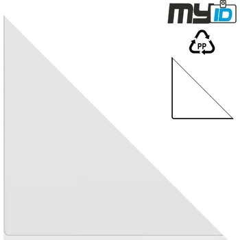 Obálka Samolepicí kapsa rohová, 170x170mm, 4ks - transparentní