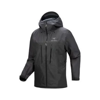 Pánská větrovka Arcteryx Alpha Jacket Men Graphite/Black šedá XL
