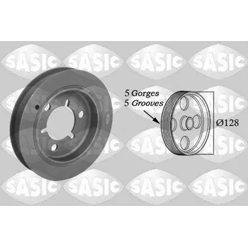 Motor automobilu Řemenice, klikový hřídel SASIC 2150025