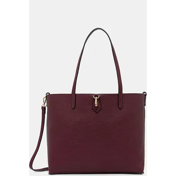 Kabelka Kožená kabelka Answear.LAB 551995.hak burgundské 83X, vel. ONE SIZE