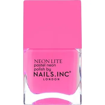 Přípravek na nehty Lak na nehty Nails.Inc Neon Lite, odstín Electric Parade, 14 ml