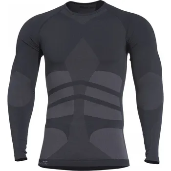 Pánské termo spodní prádlo Triko Pentagon PLEXIS Activity L/S - Black L-3XL