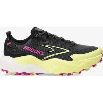 Dámská běžecká obuv Dámské trailové boty Brooks Caldera 8 - grey/black/lime