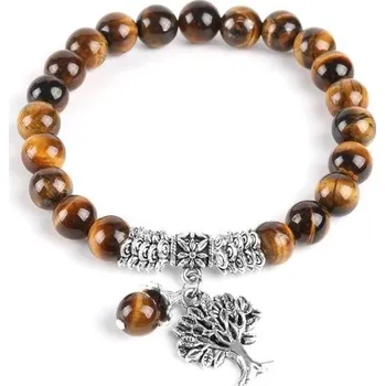 Náramek Pánský korálkový náramek strom