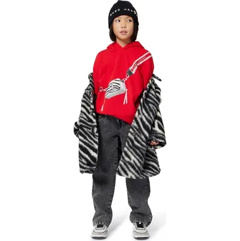 Chlapecká mikina Dětská bavlněná mikina Marc Jacobs W60568.114.150 červená 33X, vel. 114