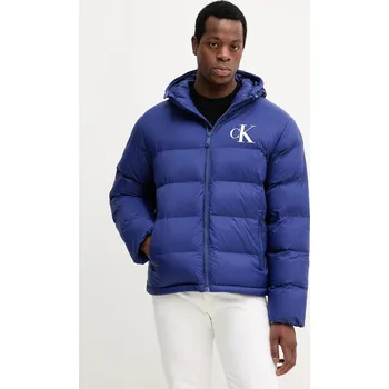Pánská větrovka Bunda Calvin Klein Jeans LV04RD528G modrá 95X, vel. L