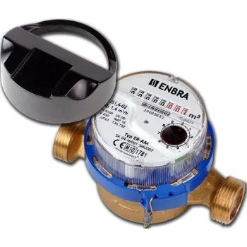 vodoměr Ostatní výrobci ENBRA ER-AM vodoměr bytový DN15, l=110mm, Q3=1,6m3/h suchoběžný, teplá voda 90°C, s přípravou pro rádiový, M-BuS, impulsní modul