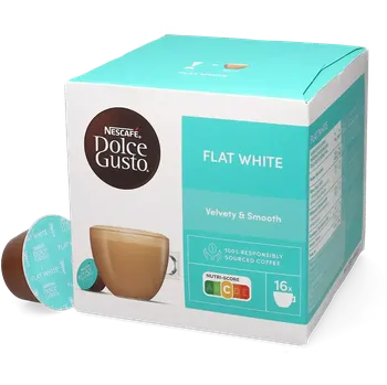 Káva Nescafé | Flat White - Počet kapslí pro Dolce Gusto: 16