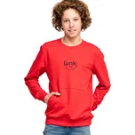 Chlapecká mikina - Winkiki WTB 12088, červená Barva: Červená, Velikost: 164