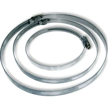 hadicová spona Hadicová objímka z chromované oceli, průměr 70-90 mm