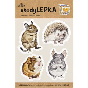 všudyLEPKA vel. 1 -030 - Drobní mazlíčci