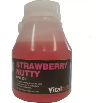 Nástraha Vitalbaits Dip Strawberry Nutty 250ml
