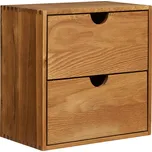 House Nordic Nástěnná police se zásuvkami TOWNSVILLE přírodní