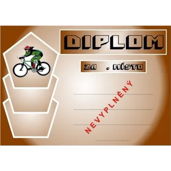 Cyklistika diplom A4 č.11