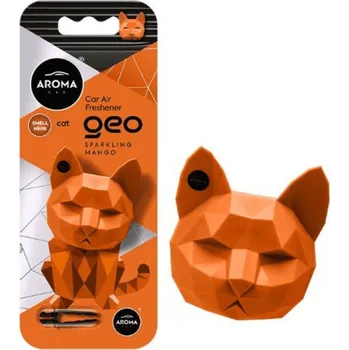 Vůně do auta Aroma car Geo Cat vůně mango