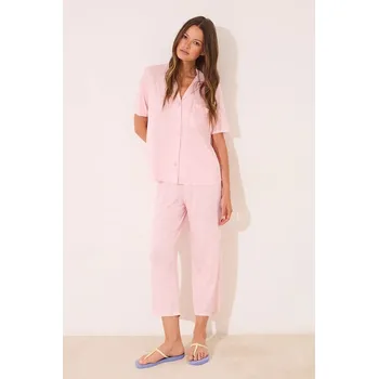 Dámské pyžamo Pyžamo women'secret dámské, růžová barva, 4752521 03X, vel. M