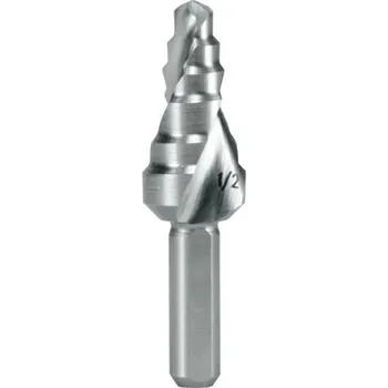 Vrták Ruko 101707 - Stupňovitý vrták HSS, velikost No. 7, pr. 3/8" - 1/2"