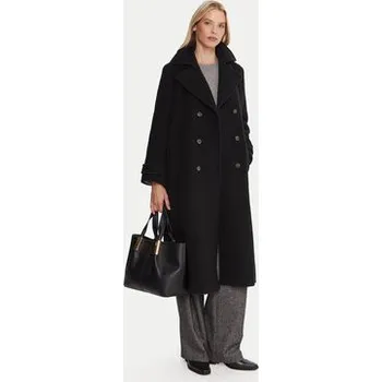Dámský kabát Marella Vlněný kabát Balcone 2523016112 Černá Regular Fit 40