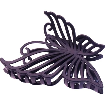 Spona do vlasů - skřipec motýl fialové barvy 8000913-4