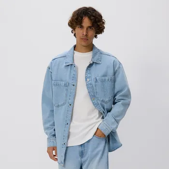 Pánské oblečení Reserved - Strukturální tričko comfort fit - krémová - 247FP-01X - 247FP-01X-XXL