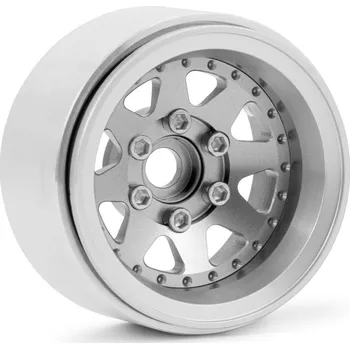 RC náhradní díl Kavan 1.9'' Hliníkové beadlock disky offset -10 mm pro 1/10 crawler/expedice stříbrné - 2 ks - expresní doprava