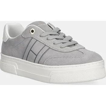 Chlapecké tenisky Dětské tenisky Tommy Hilfiger šedá barva, T3A9-33988 T3A9.33988 09X, EUR 37