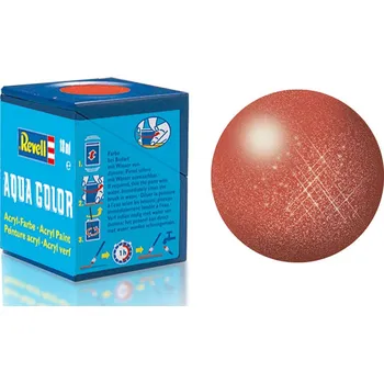 Modelářská barva Barva Revell akrylová metalická bronzová (bronze metallic) - 18 ml Barva Revell akrylová metalická bronzová (bronze metallic)