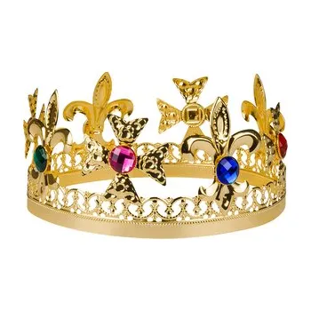 Karnevalový kostým Boland&nbsp;Královská koruna zlatá kovová