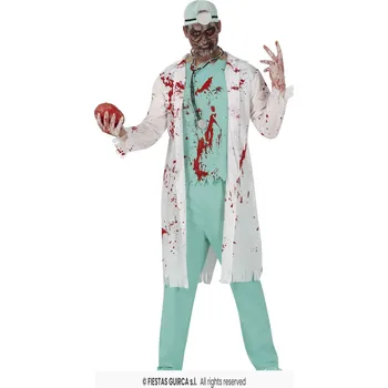 Karnevalový kostým Pánský kostým Doktor zombie M