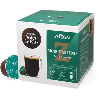 Káva Nescafé | Zoégas Morgenstund - Počet kapslí pro Dolce Gusto: 16