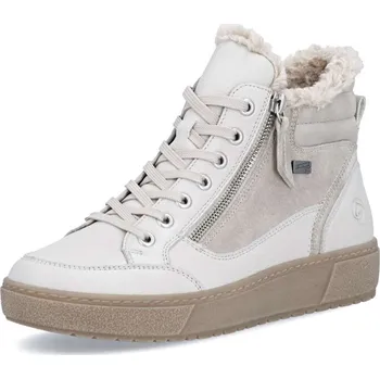 Dámské kozačky Rieker Dámská kotníková obuv REMONTE D2T72-80 béžová W5 41