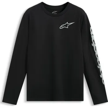 ALPINESTARS triko TRACKSIDE CSF dlouhý rukáv černá - S