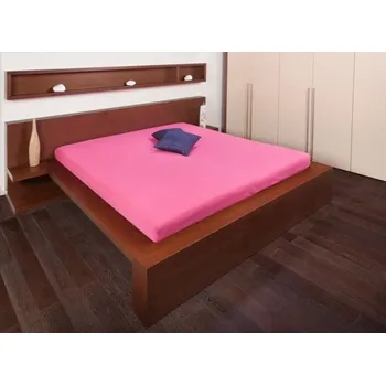 Prostěradlo Jersey jahodová prostěradla Velikost: 90x200cm