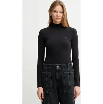 Dámský svetr Svetr Tommy Hilfiger dámský, černá barva, WW0WW47462 99X, vel. XL