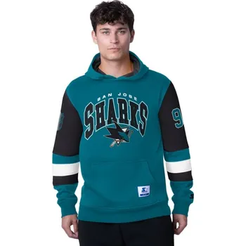 Pánská mikina Starter Mikina San Jose Sharks End Zone Fleece