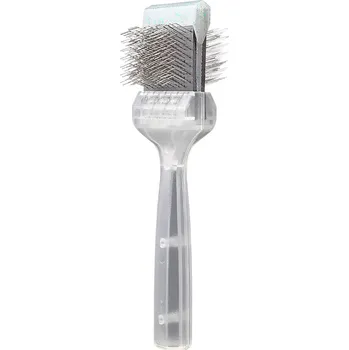 Péče o srst a drápky Kartáč ActiVet Diamond Daily Care zelené třpytky Velikost: malý