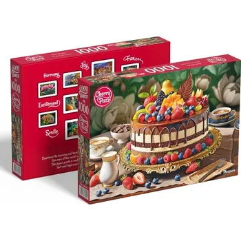 Puzzle Puzzle Cherry Pazzi 1000 dílků - Sladké potěšení - dort