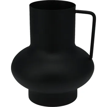Váza Váza 15 cm, černý zinek