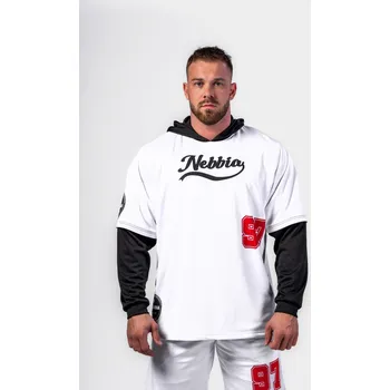 Pánské tričko NEBBIA Tričko s kapucí PLAY BIG L