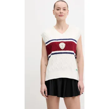 Dámská vesta Bavlněná vesta adidas Originals Retro KA4393 béžová 01X, vel. S