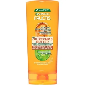 Garnier, Fructis Oil Repair 3 Butter posilňujúci kondicionér na veľmi suché a poškodené vlasy 200 ml