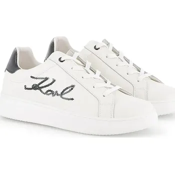 Dámské tenisky Dětské kožené tenisky Karl Lagerfeld Z30982.36.39 bílá 00X, EUR 38