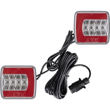 Žárovka Sdružená LED světla magnetická s kabelem 7,5m 7pin